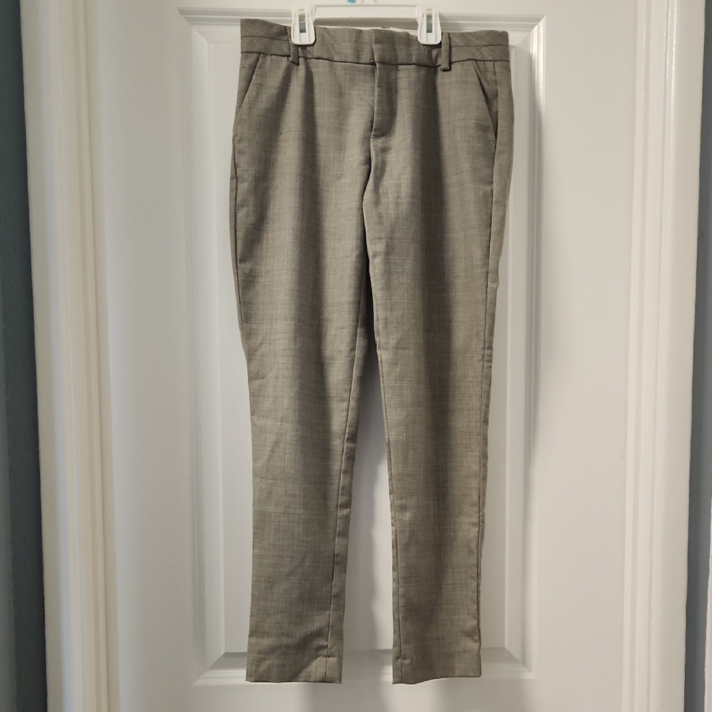 Banana Republic Gray Ankle Cropped Pants